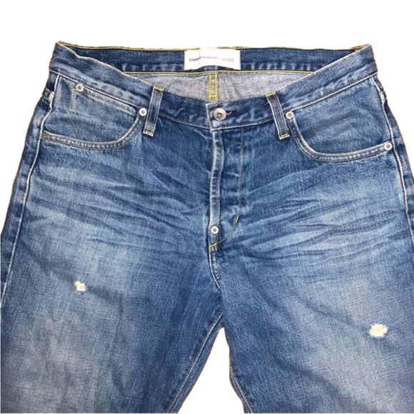 🎉 VINTAGE Y2K MENS PAPER DENIM CLOTH - Picture 6 of 7